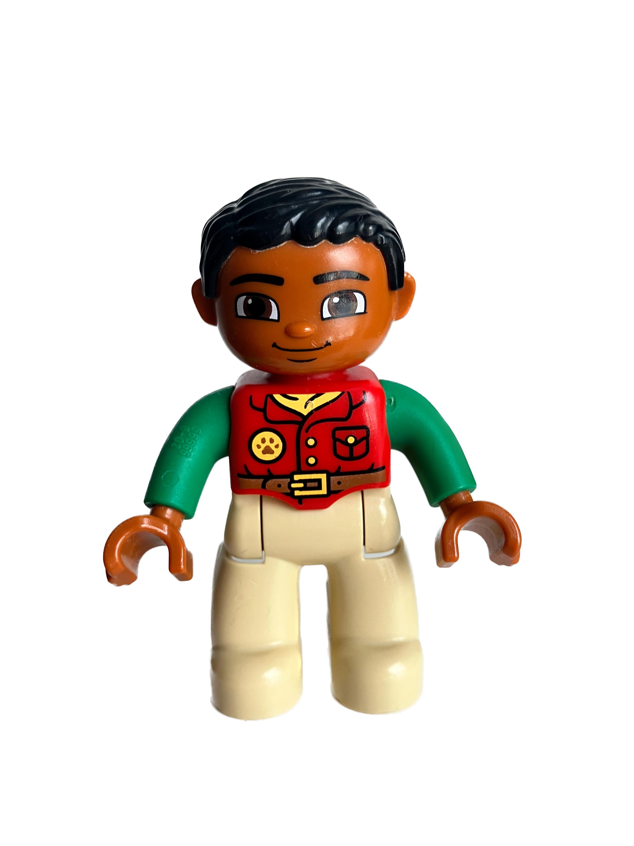 Lego® Duplo® muž, tmavá pleť